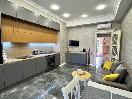 Ağ şəhərdə 2 otaqlı yeni tikili mənzil kirayə verilir, 100 m², 1 400 AZN/ay, şəkil 3 / 11