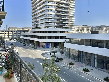 Ağ şəhərdə 2 otaqlı yeni tikili mənzil kirayə verilir, 100 m², 1 400 AZN/ay, şəkil 4 / 11