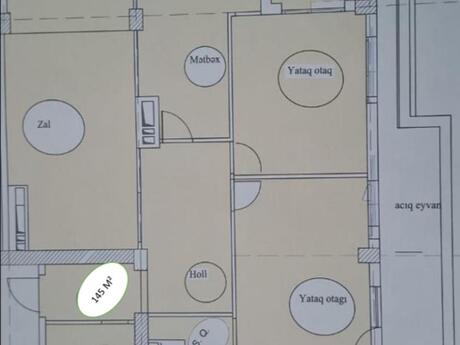 4 otaqlı mənzil, 145 m², 28 May: 385 000 ₼ 2