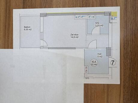 1-комнатная квартира, 45 м², Gənclik: 135 000 ₼ 2