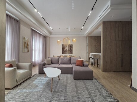 2-room apartment for rent, 75 m², Knightsbridge Residence White City: 2 200 ₼/mo 3