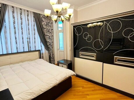 Badamdarda 2 otaqlı yeni tikili mənzil kirayə verilir, 100 m², 800 AZN/ay, şəkil 5 / 12