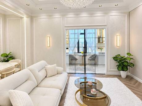 Elan №6454556 - Bakı, Nəriman Nərimanov m., 3 otaqlı, 105 m², 17/18 mərtəbə