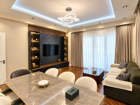 3 rooms · 126 m² · floor 6/20, Ağ şəhər