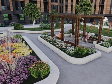 1 otaqlı mənzil, 65,1 m², İnşaatçılar: 169 260 ₼ 3