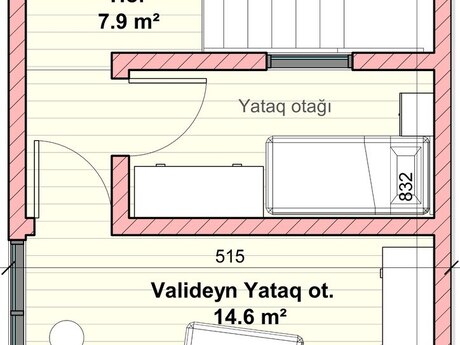 3 otaqlı həyət evi, 70 m², Azadlıq Prospekti: 89 000 ₼ 4