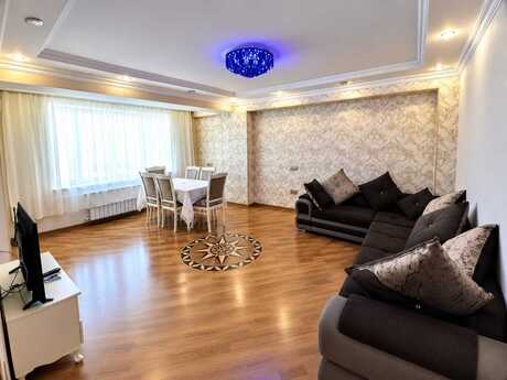 3 rooms · 110 m² · floor 9/18, Qara Qarayev