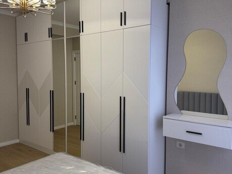 3-room new-build apartment for rent in İnşaatçılar, 75 m², 1 100 AZN/mo, photo 3 / 12