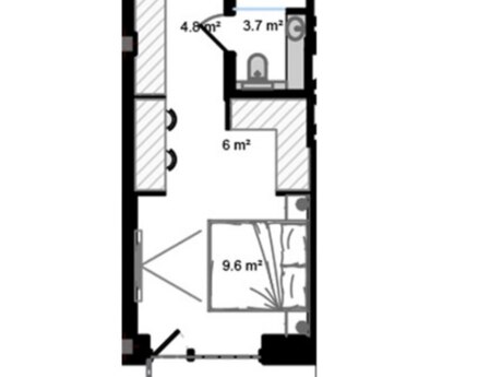 1-room apartment, 36,5 m², Sea Breeze: 133 000 ₼ 2