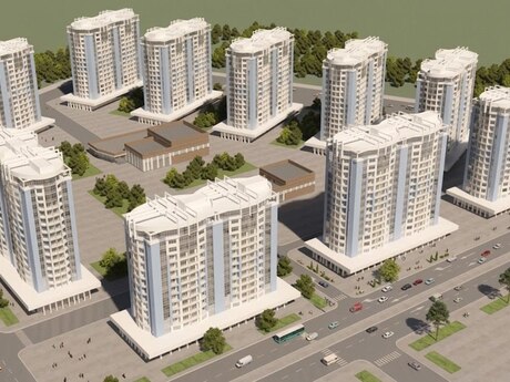 2 rooms · 90 m² · floor 2/12, Saray