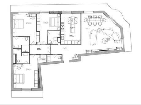 4-room apartment, 213 m², Ağ şəhər: 870 000 ₼ 2