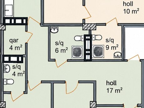 3 otaqlı mənzil, 126 m², Neftçilər: 312 500 ₼ 3