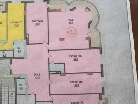 4 otaqlı mənzil, 285 m², Nəsimi: 798 000 ₼ 3