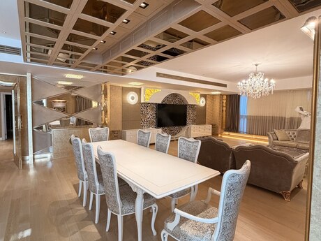 Kirayə 6 otaqlı mənzil, 400 m², Port Baku Residence: 13 000 ₼/ay 2
