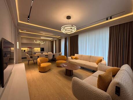 3-room apartment for rent, 162 m², Ağ şəhər: 3 500 ₼/mo 3