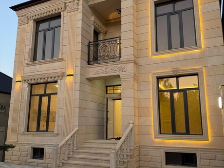 6 otaqlı həyət evi, 320 m², Bakıxanov: 359 999 ₼ 2