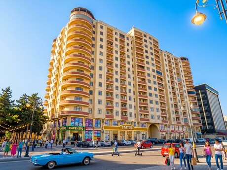 2 otaq · 45 m² · 15/16 mərtəbə, İnşaatçılar