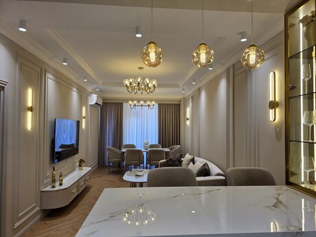 2-room apartment for rent, 80 m², Şah İsmayıl Xətai: 2 200 ₼/mo 2