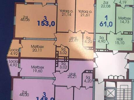 3 otaqlı mənzil, 148 m², Nizami: 488 000 ₼ 3
