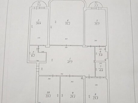 5 otaqlı mənzil, 246 m², Gənclik: 550 000 ₼ 3