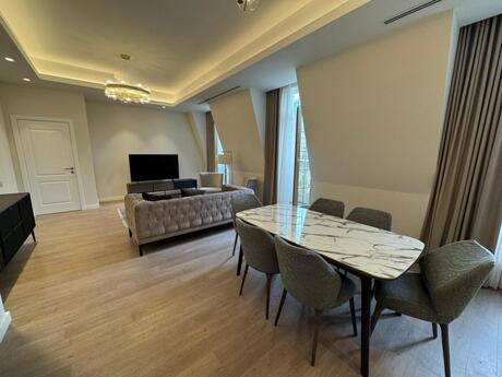 Kirayə 3 otaqlı mənzil, 115 m², Knightsbridge Residence White City: 2 300 ₼/ay 2