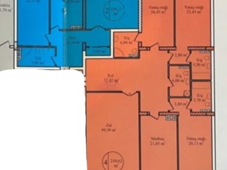 4-комнатная квартира, 211 м², Deluxe Palace: 760 000 ₼ 2
