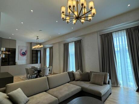 3-room apartment for rent, 112 m², Ağ şəhər: 3 000 ₼/mo 4