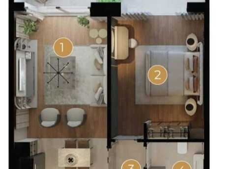 2-room apartment, 72,2 m², Greenville Residence: 222 000 ₼ 3