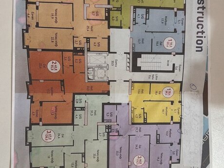 2-room apartment, 60 m², 9-cu mikrorayon: 138 000 ₼ 3