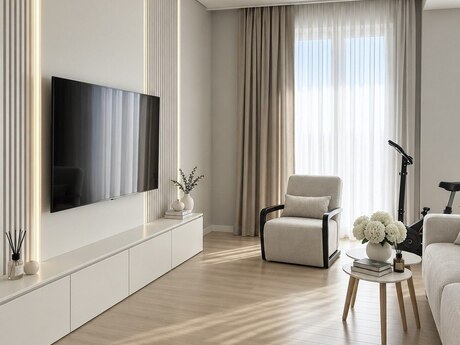 Аренда: 4-комнатная квартира, 140 м², Ağ şəhər: 4 000 ₼/мес 4