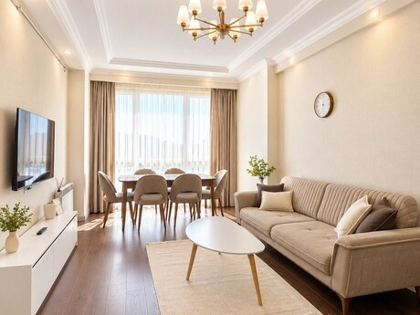 3 rooms · 90 m² · floor 8/18, Sky Home