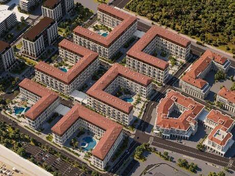 1 otaqlı mənzil, 44 m², Sea Breeze: 115 000 ₼ 2