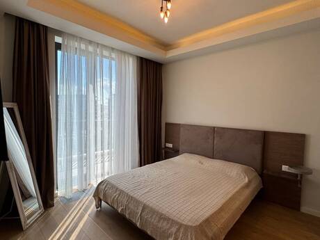 2-room apartment for rent, 76 m², Nardaran: 1 200 ₼/mo 2