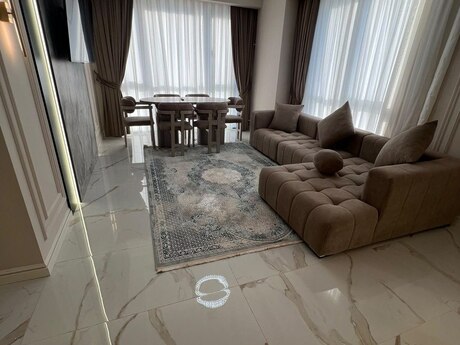 3-room new-build apartment for rent in City Garden, 85 m², 1 199 AZN/mo, photo 2 / 12