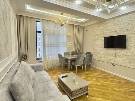 Kirayə 2 otaqlı mənzil, 90 m², Qara Qarayev: 1 000 ₼/ay 2
