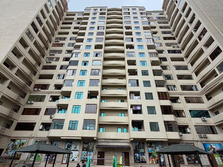 3 rooms · 127 m² · floor 12/16, Qara Qarayev