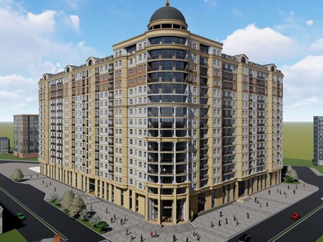 Sipark (Təbriz) kompleksində 1 otaqlı yeni tikili mənzil satılır, 54,8 m², 125 000 AZN, şəkil 4 / 6
