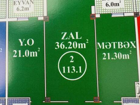 2 otaqlı mənzil, 113 m², Gənclik: 271 000 ₼ 2