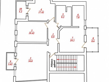 4-room apartment, 135 m², İçəri Şəhər: 650 000 ₼ 3