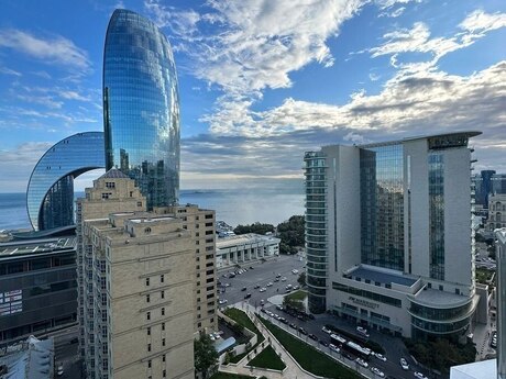 TAC Residence kompleksində 1 otaqlı yeni tikili mənzil kirayə verilir, 60 m², 1 700 AZN/ay, şəkil 2 / 12