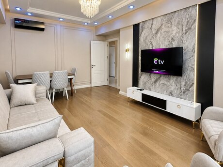 3-room apartment for rent, 100 m², City Garden: 1 500 ₼/mo 2