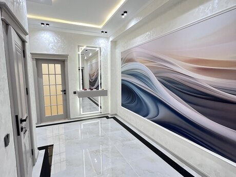 3 rooms · 128 m² · floor 12/14, Qara Qarayev