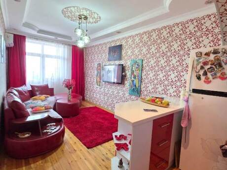 Elan №6480815 - Bakı, İnşaatçılar m., 2 otaqlı, 80 m², 16/19 mərtəbə