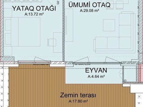 2-room apartment, 59 m², Bakmil: 263 000 ₼ 4