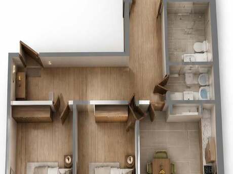 3 otaqlı mənzil, 140 m², Baku Pearl Residence: 258 000 ₼ 3