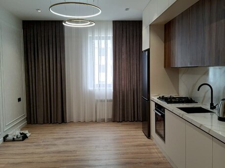3 rooms · 80 m² · floor 12/18, Elmlər Akademiyası