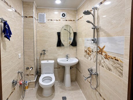 3-room apartment for rent, 65 m², Qara Qarayev: 600 ₼/mo 2
