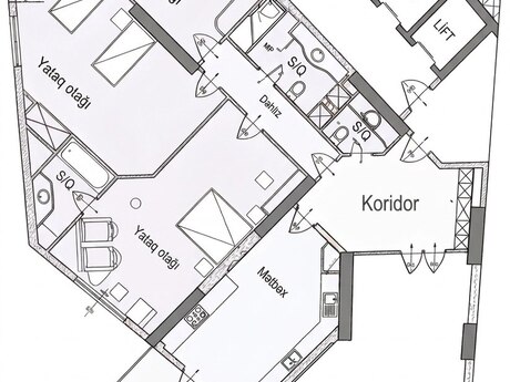 4-room apartment, 264 m², Sahil: 792 000 ₼ 2
