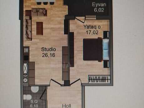 2-room apartment, 72 m², Gənclik: 215 000 ₼ 3