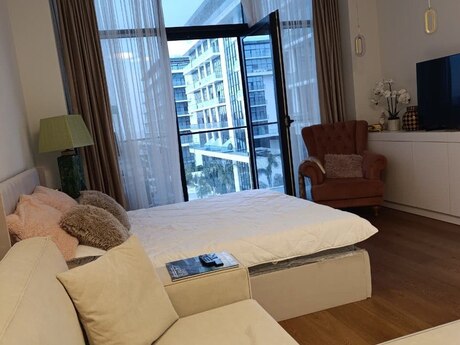 1-room apartment for rent, 41 m², Xəzər: 1 100 ₼/mo 2